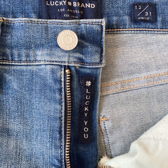 Lucky Brand Mid Rise Skinny Jeans 12/31A - Picture 11 of 16